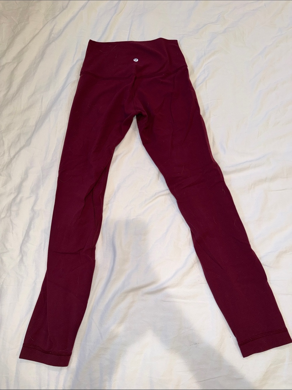 Lululemon Align Leggings in Maroon- Size 4
